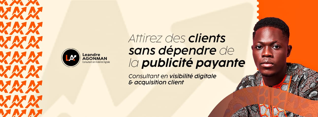 Bannière réseaux sociaux, conception 2, réalisé par Léandre AGONMAN
