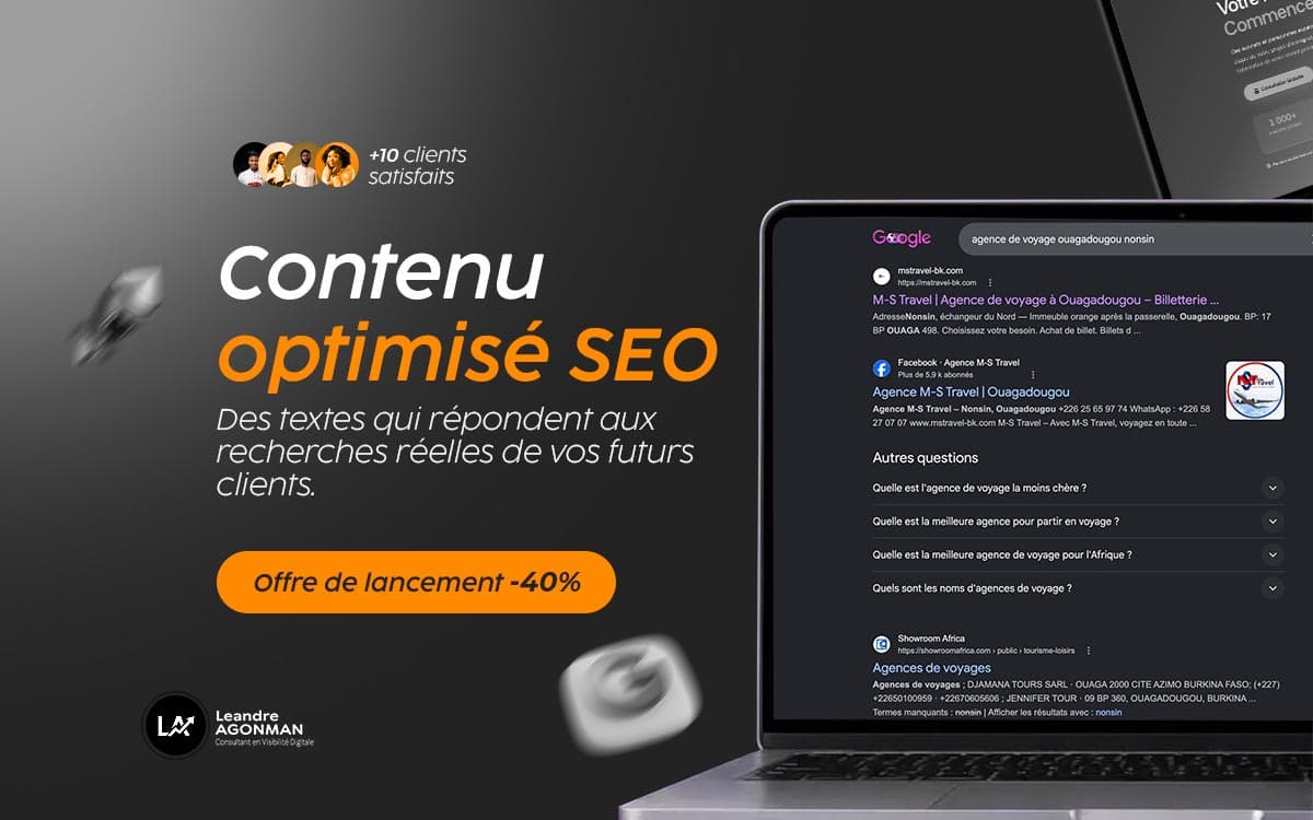 Rédaction de contenu optimisé pour le référencement